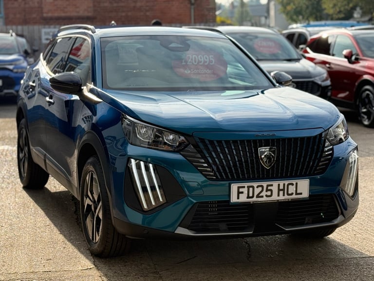 2025 Peugeot 2008 1.2 PureTech Allure 5dr ONLY 710 MILES, MAY 2028 WARRANTY,  HATCHBACK Petrol Ma...