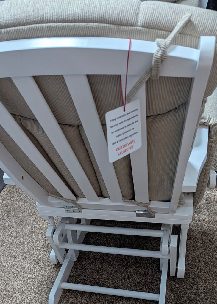 Nursing Chair Nursery chair with footstool 