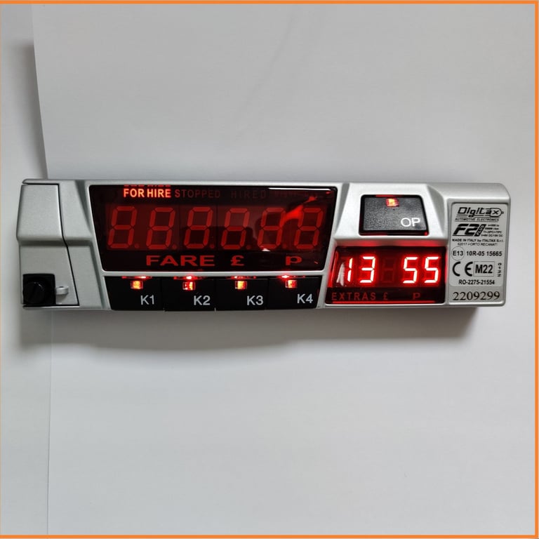 DUNDEE DIGITAX TAXI-METER MAIN AGENT ,,DIGITAX TAXIMETERS DUNDEE SCOTLAND