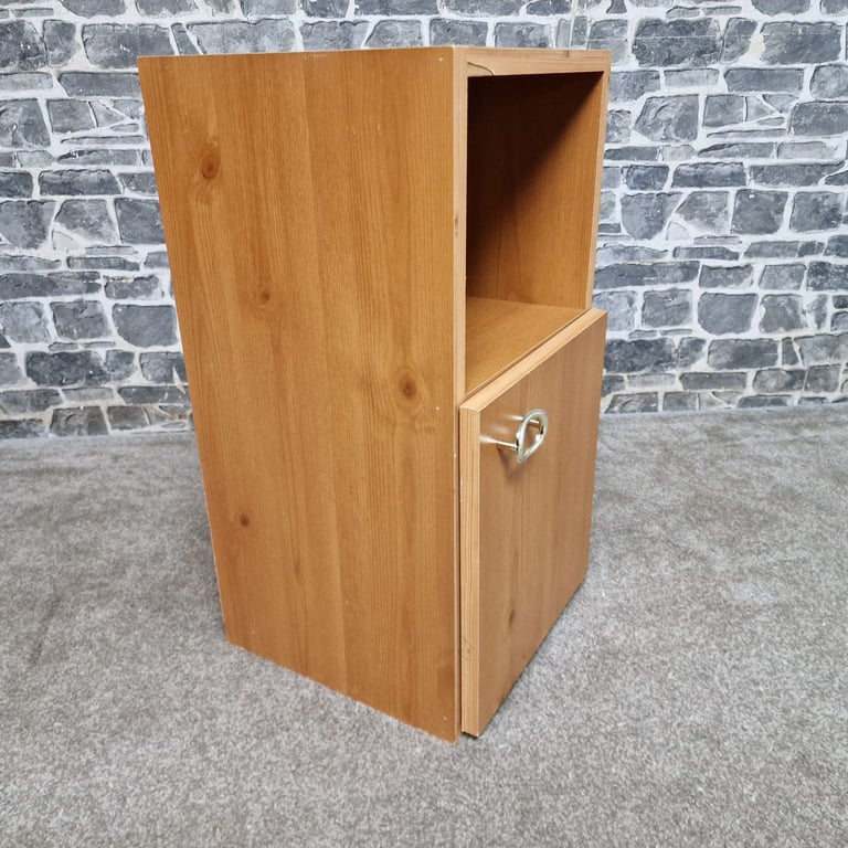 Small Wooden Cupboard with Storage – Veneer Damage