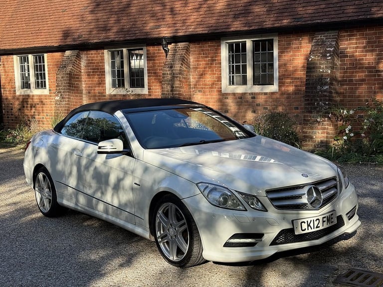 2012 Mercedes-Benz E Class 2.1 E220 CDI BlueEfficiency Sport Cabriolet 2dr Diesel G-Tronic+ Euro ...