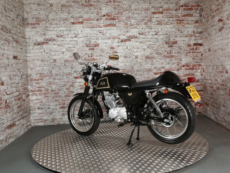 AJS CADWELL 125 - 2023 Petrol Manual in Black