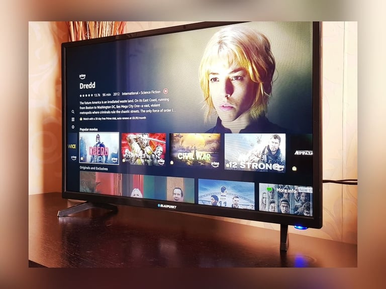 32 Smart Netflix LED TV - YouTube Prime