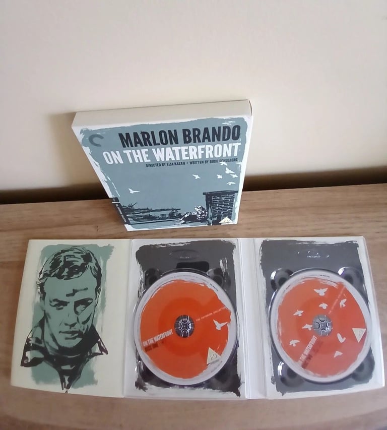 On The Waterfront Criterion Collection Blu-ray (Marlon Brando)