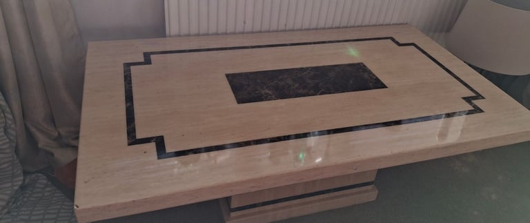 Marble coffee table