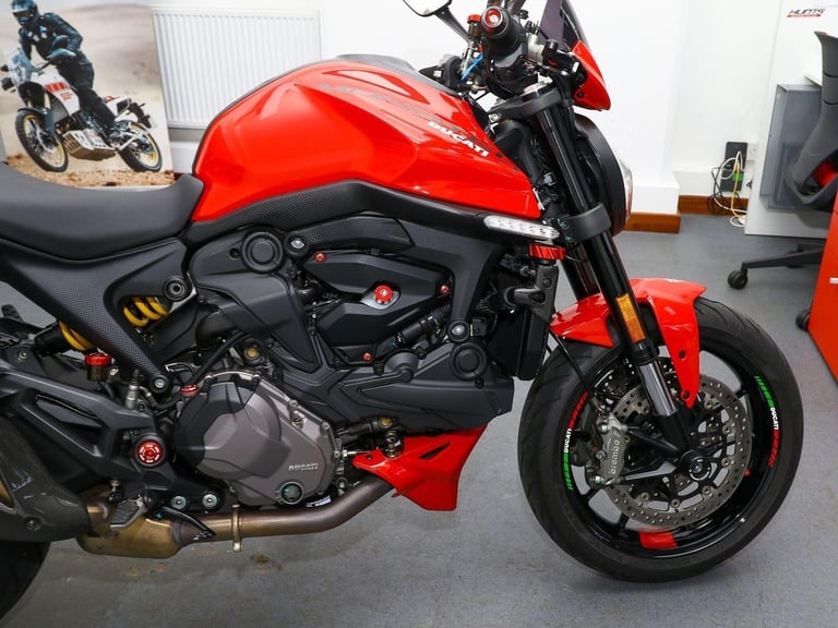 2022, '22 Ducati Monster 937 Plus+. ONLY 2,540 MILES. Termignoni & More. £8,995