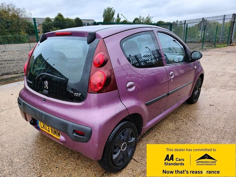 2013 Peugeot 107 1.0 12V Active 2 Tronic Euro 5 5dr Hatchback Petrol Automatic