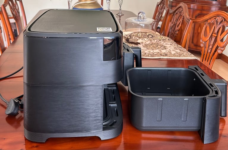 TEFAL Dual easy fry airfryer as new