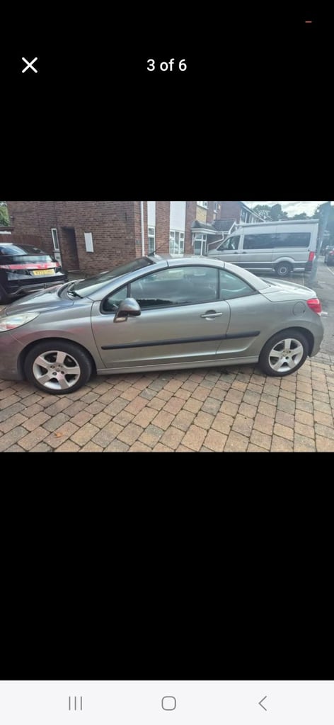 Peugeot, 207, Convertible, 2010, Manual, 1598 (cc), 2 doors