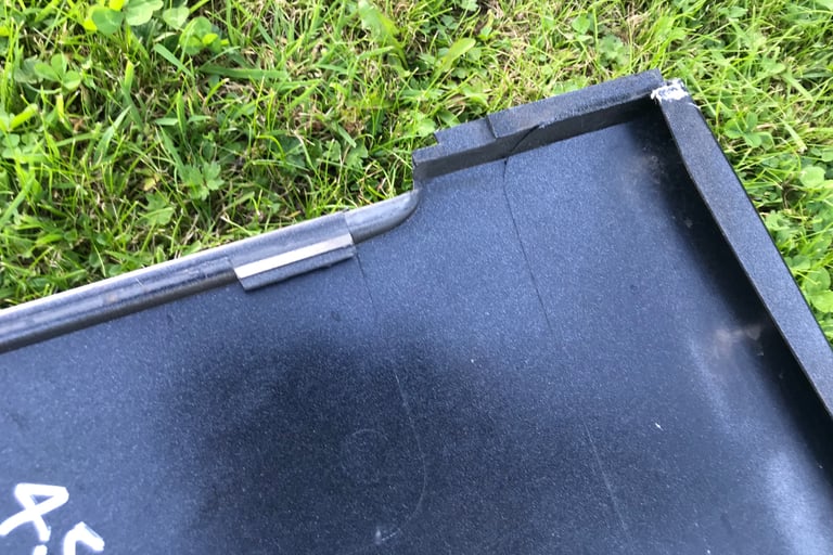 Smart Fortwo 450 LH / Passenger door panel - grey metallic - from a '55' reg car