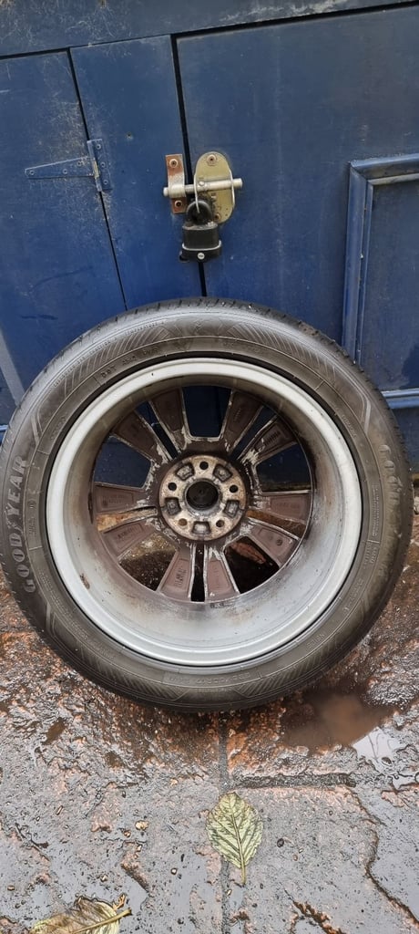 Alloy wheels, 4x 225 50 r17, 7Jx17 ER 45, 5x112, skoda, goodyear efficientgrip performance 2