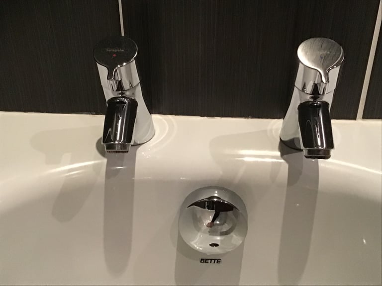 Hansgrohe Stainless Steel Bathroom Taps