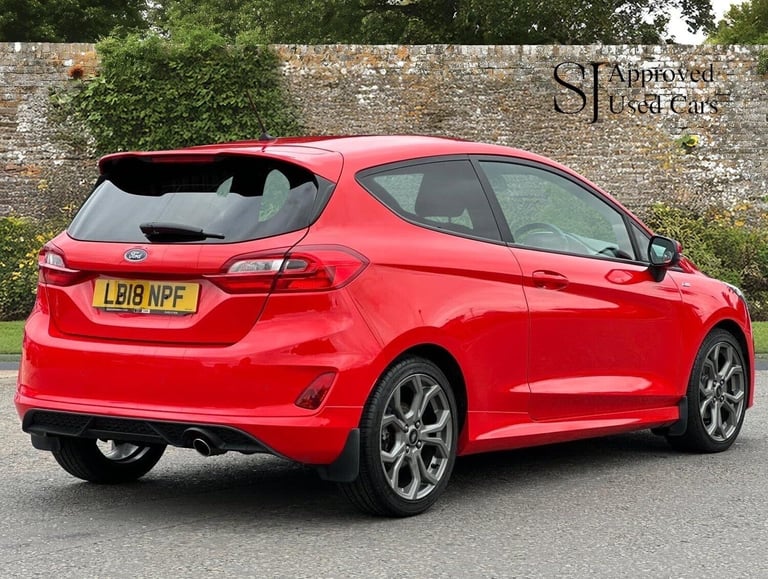 2018 Ford Fiesta 1.0T EcoBoost ST-Line Euro 6 (s/s) 3dr HATCHBACK Petrol Manual