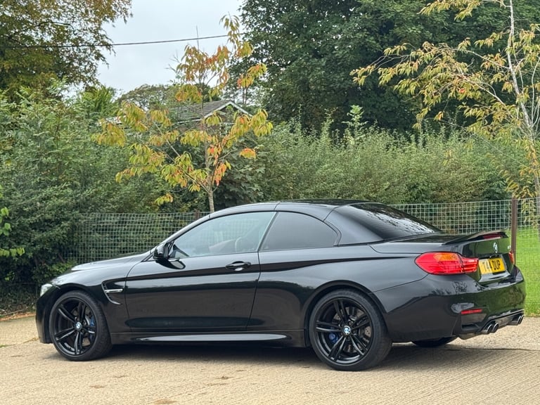 BMW M4 3.0 PETROL BI-TURBO AUTO DCT 2DR CONVERTIBLE ULEZ 2015 [15] BLACK