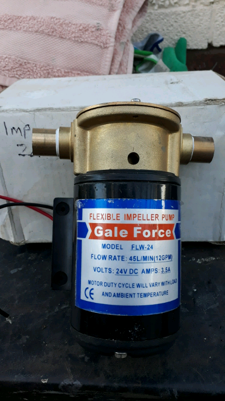 image for New Gale force Marine water pump never used.