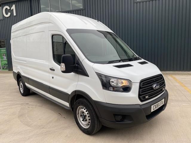 2018/18 TRANSIT T350 2.0 ECOBLUE, LONG WHEEL BASE, HIGH ROOF 130 BHP PANEL VAN