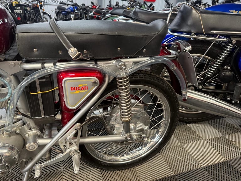1959 Ducati 125, 160cc engine, outstanding condition, px welcome