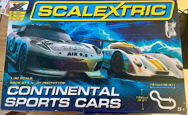 Scalextric continental store sports cars