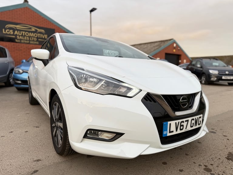 2017 Nissan Micra 0.9 IG-T N-Connecta 5dr HATCHBACK Petrol Manual