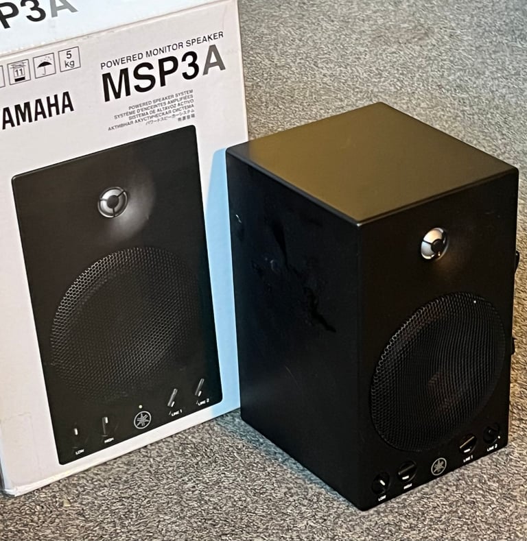 image for Yamaha Studio Monitors MSP3A pair, boxed.