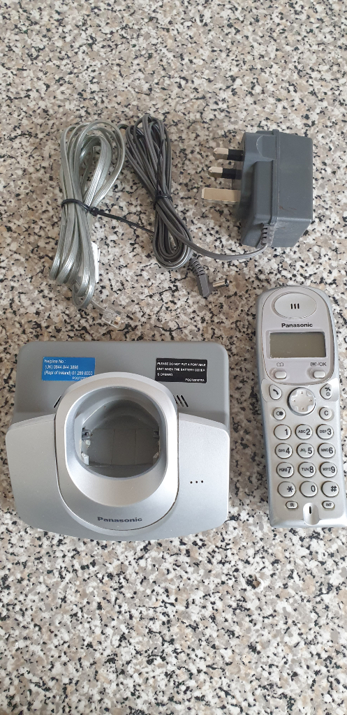 Panasonic KX-TG1100E Digital Cordless Phone Twin "Used/Good Condition!"
