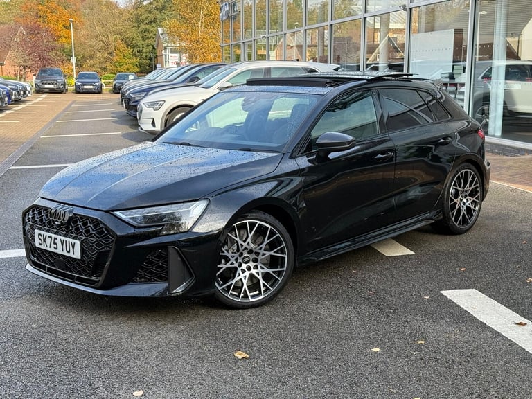 2025 Audi RS3 2.5 TFSI Carbon Vorsprung Sportback 5dr Petrol S Tronic quattro Euro 6 (s/s HATCHBA...