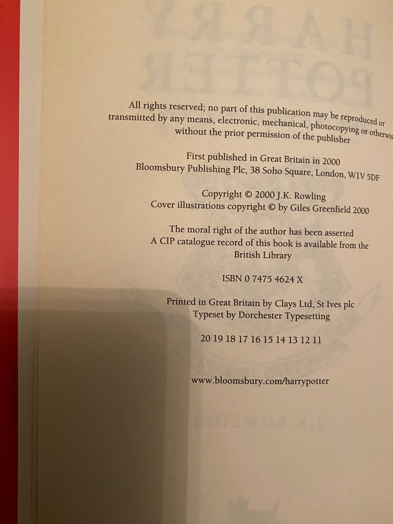 Harry Potter & the Goblet of Fire