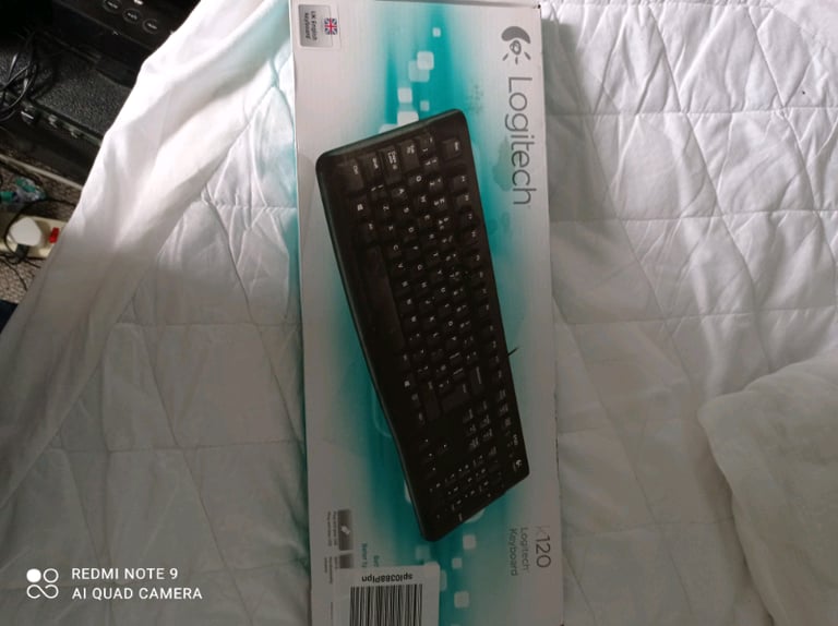 Brand new unopened Logitech K120 USB keyboard 