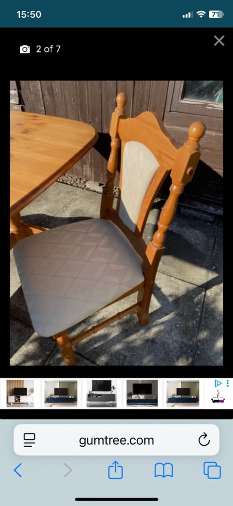 image for Dining chairs x 10