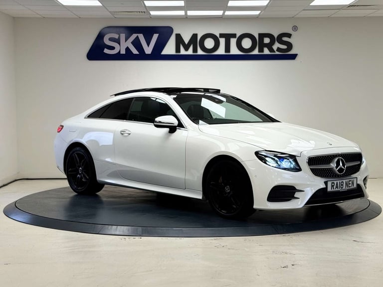 2018 Mercedes-Benz E Class E300 AMG Line Premium Plus 2dr 9G-Tronic COUPE PETROL Automatic