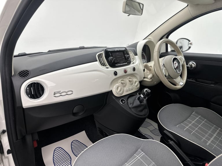 2018 Fiat 500 1.2 Lounge Hatchback 3dr Petrol Manual Euro 6 (s/s) (69 bhp) Hatchback Petrol Manual