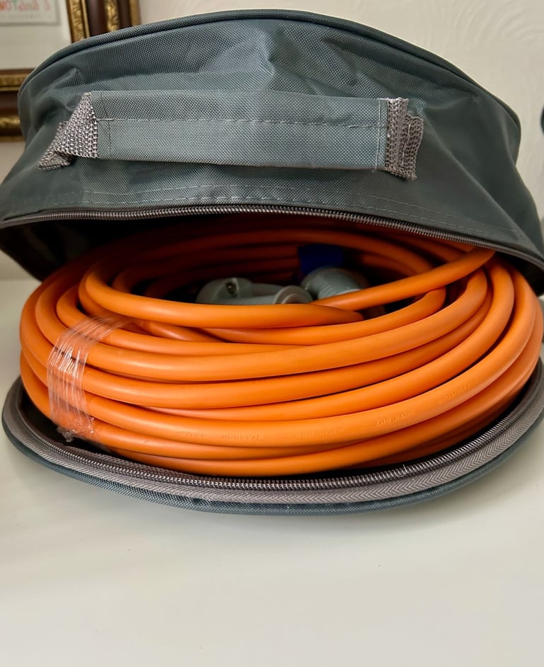 Caravan/Motorhome mains cable lead