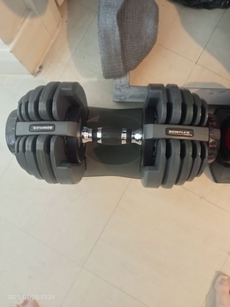 Gym equipment MX80 Dial Up Straight/Offset Bar  Weight System and Bowflex Dial up Dumbell System 