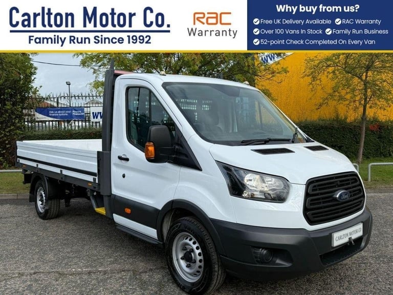2018 Ford Transit 2.0 350 EcoBlue L3 LWB 12 FT DROPSIDE [ Factory Body ] RWD Eur