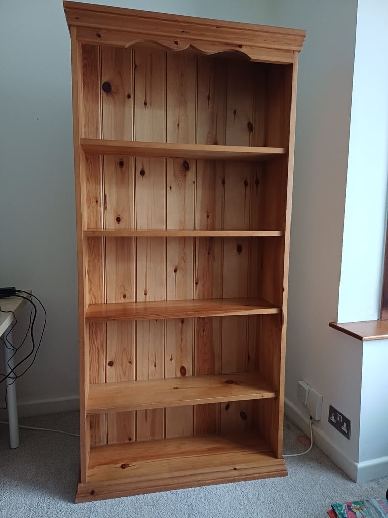 image for Solid pine bookcase