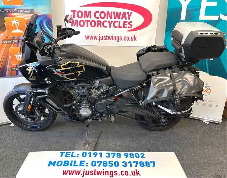 HARLEY DAVIDSON PAN AMERICA 1250, 2022(22), 2 OWNERS, 3,865 MILES, EXTRAS, £7995