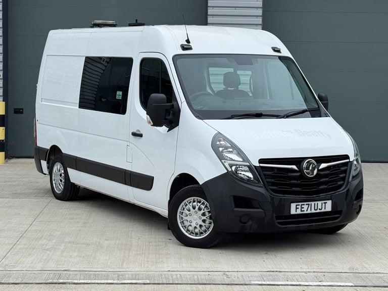 VAUXHALL MOVANO 2.3 CDTI L2 H2 MWB 2021 71 MWB WELFARE UNIT MESS VAN