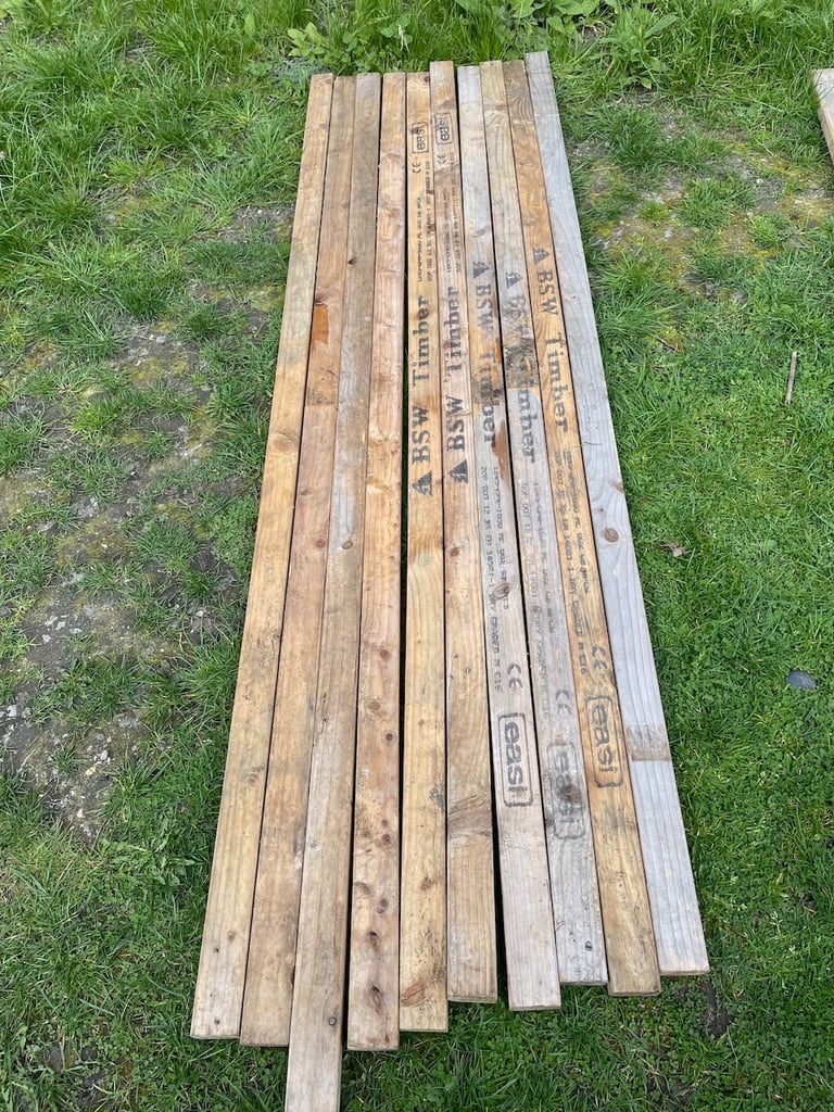 Wood Timber 3.6 x 6.3 x 231.5cm