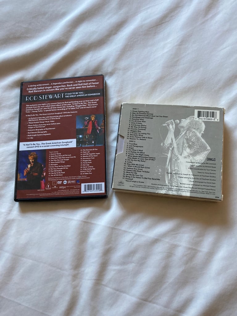 ROD STEWART DVD & CD