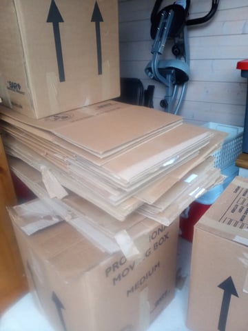 Moving boxes and packaging paper | in Chislehurst, London | Gumtree