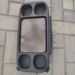 NISSAN ELGRAND E52 PE52 CENTER FOLDING TABLE FOOD TRAY QUAD CUPHOLDER 