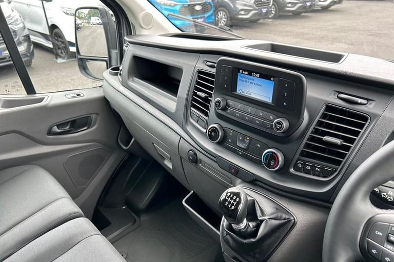 2024 Ford Transit 350 Leader L3 H2 LWB Medium Roof FWD 2.0 EcoBlue Hybrid 130ps, LANE DEPARTU Pan...