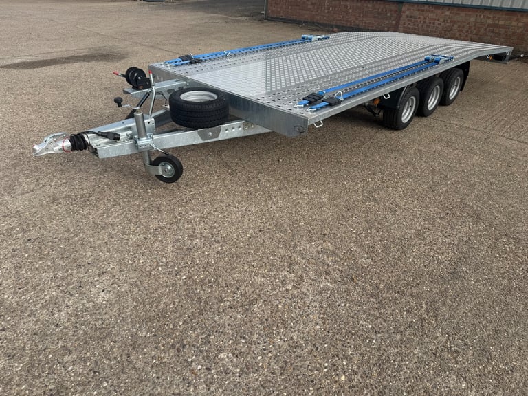 Car transporter trailer 3500 kilo 3 axel 