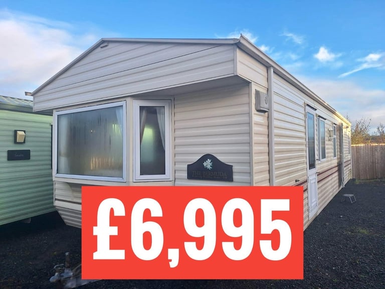 OFF SITE static caravan Scotland double glazed & heated 2 bed Willerby Bermuda