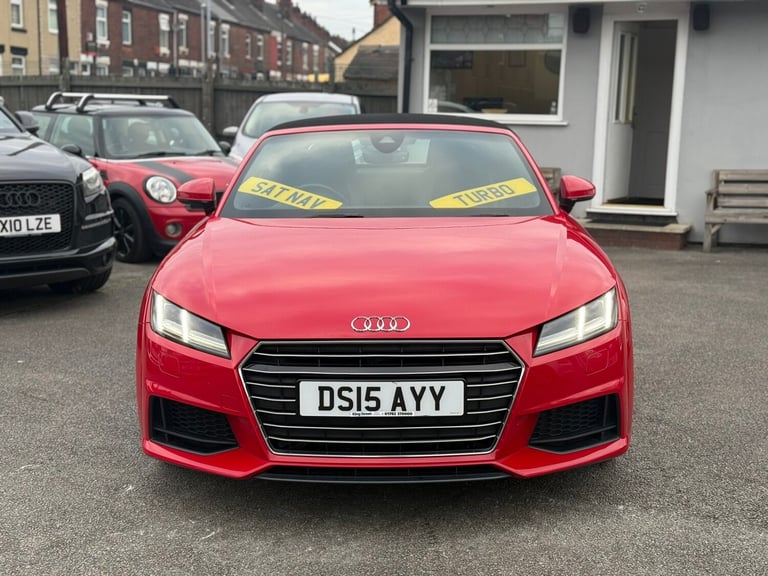 2015 Audi TT 2.0T FSI S Line 2dr CONVERTIBLE Petrol Manual