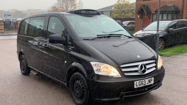 2013 (63) Mercedes Vito Taxi 113 CDI London KPM AUTO Hackney Cab EURO 5 engine