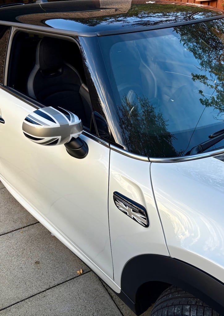 BMW MINI BRAND NEW UNION JACK MIRROR COVERS