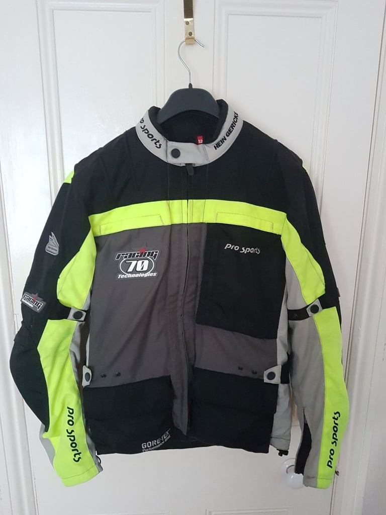 Hein Gericke Gore tex motorcycle jacket with removeable linings EU 52
