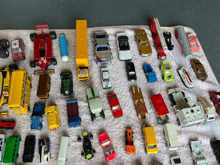 Over 90 die cast toys