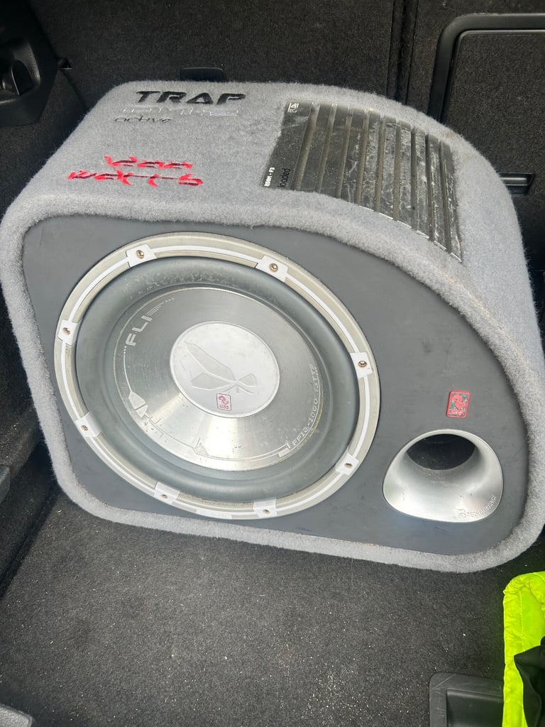 Fli Trap 012 12” 1200w Active Bass Enclosure Subwoofer
